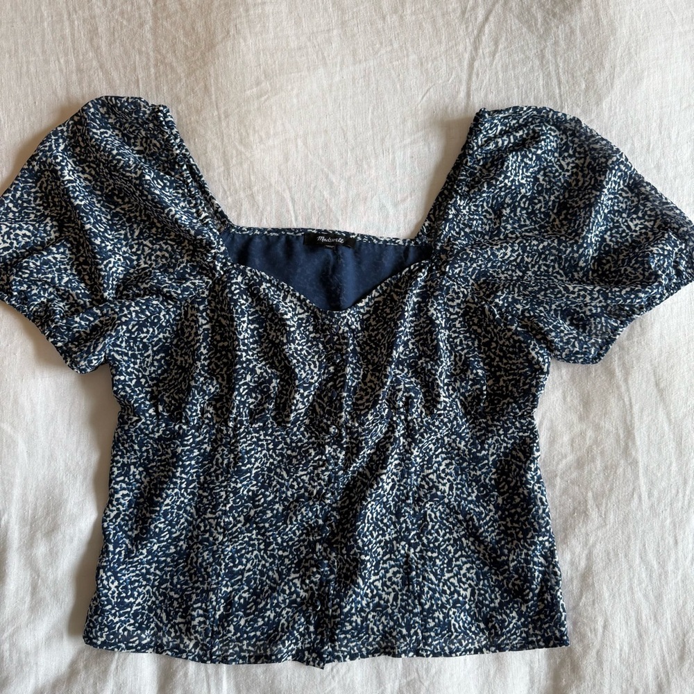 Madewell Women's Puff Sleeve Top